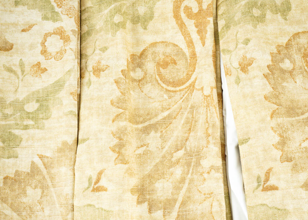 Custom Made Neutral Drapes