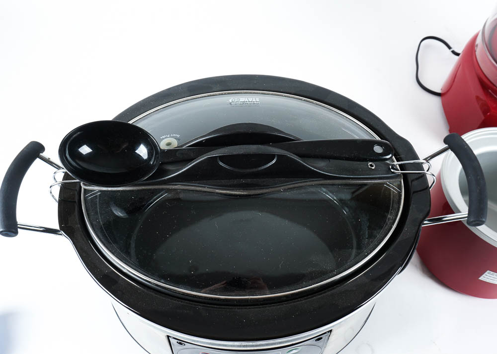 Cuisinart Ice Cream Maker and Hamilton Beach Slow Cooker