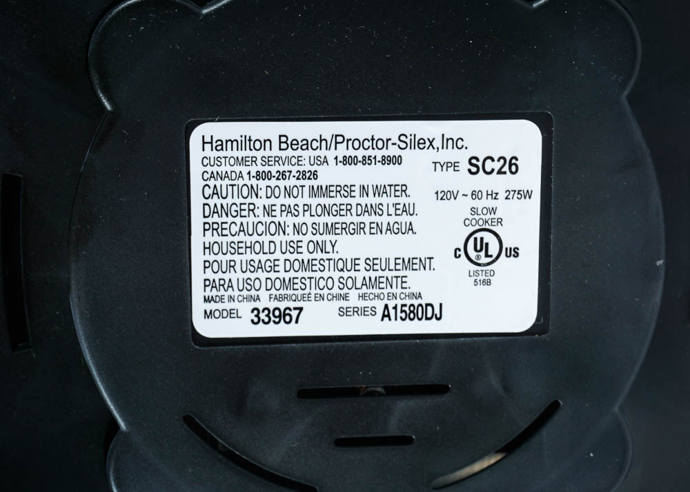 Cuisinart Ice Cream Maker and Hamilton Beach Slow Cooker