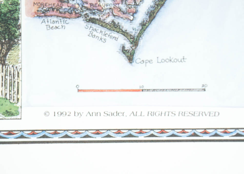 Decorative Maps of North America