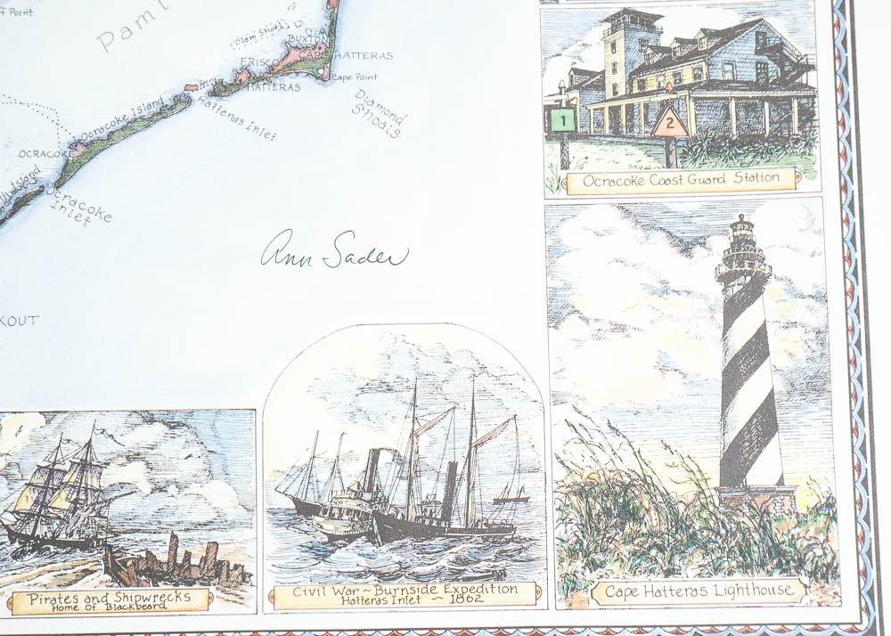 Decorative Maps of North America