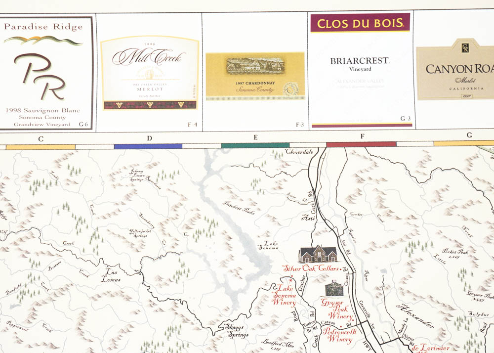 Decorative Maps of North America