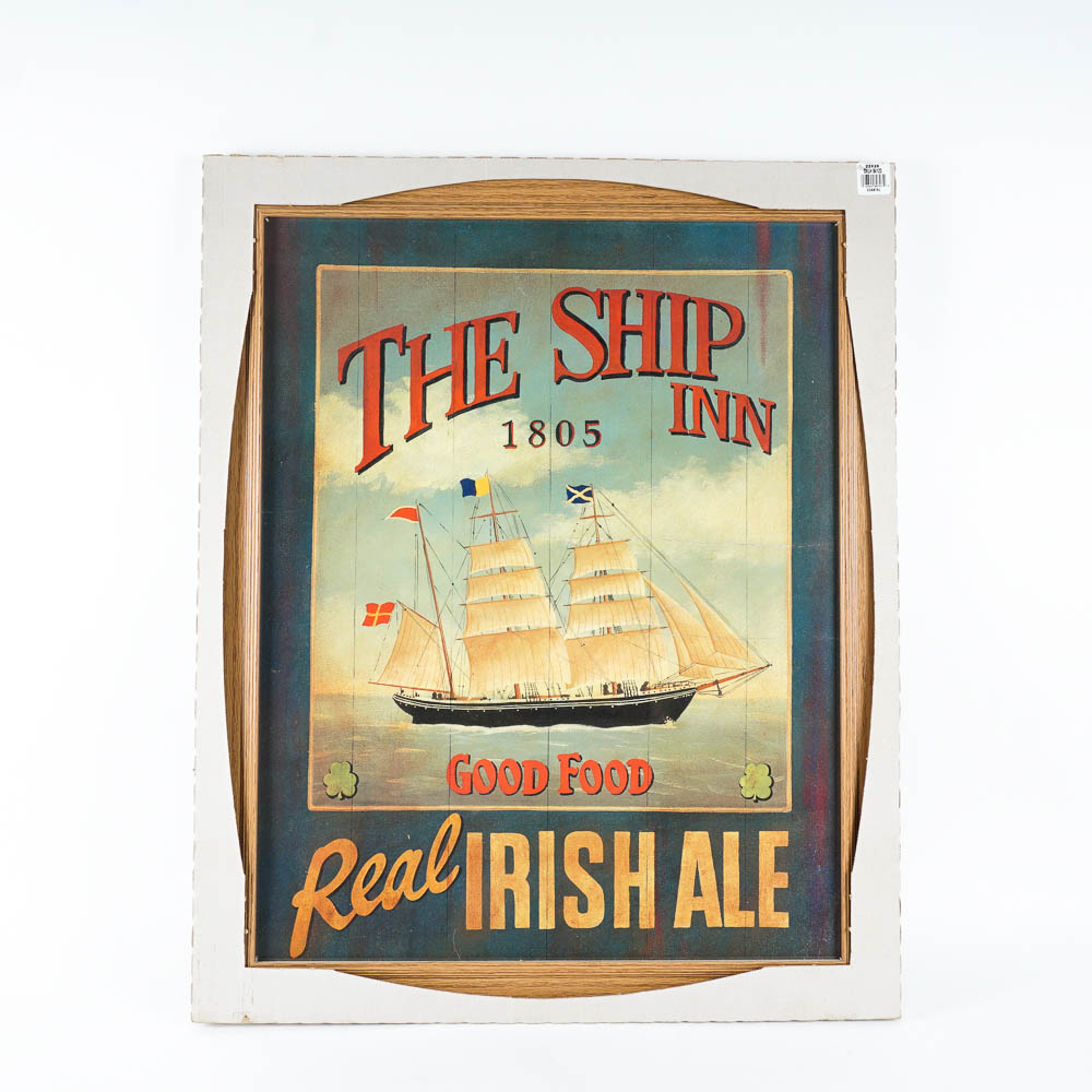 Framed Real Irish Ale Print