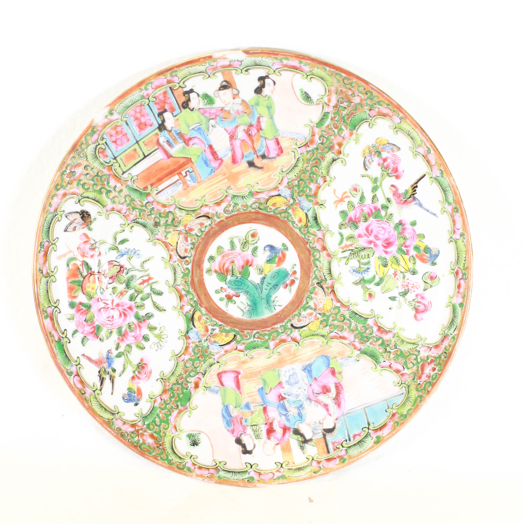 Collection of Vintage Asian Decor Items