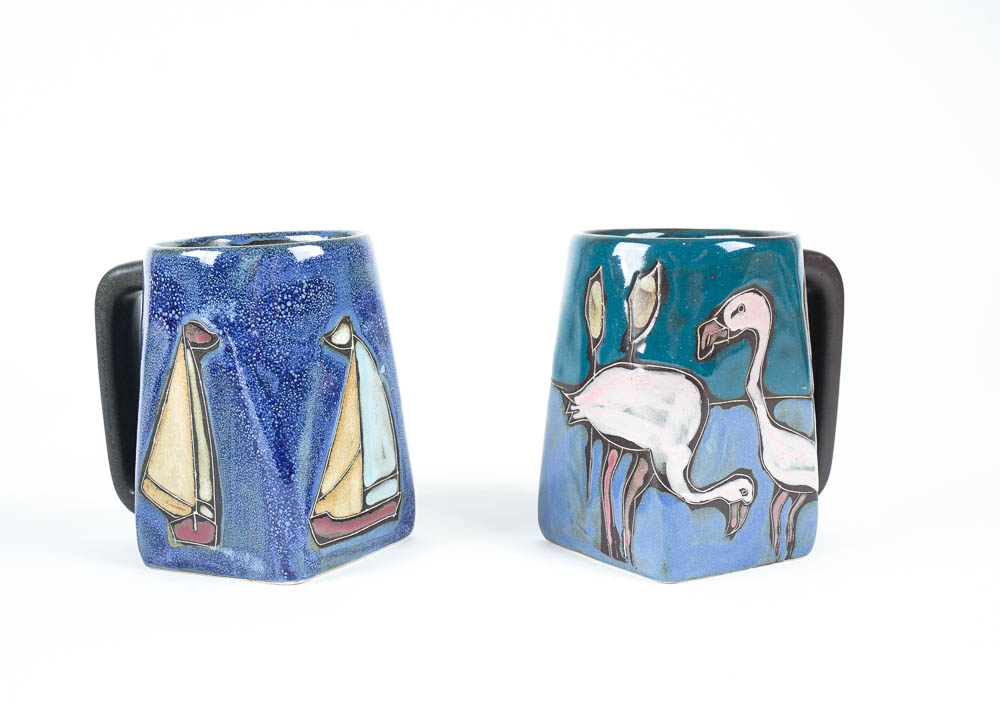 Stoneware Coffee Trio