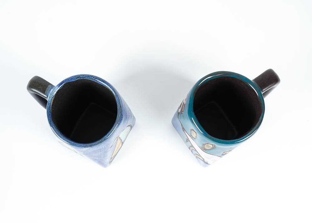 Stoneware Coffee Trio