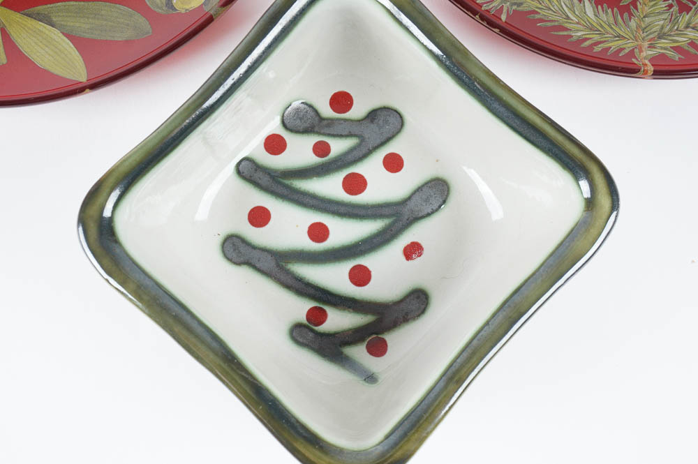 Summer Stoneware Serving Set