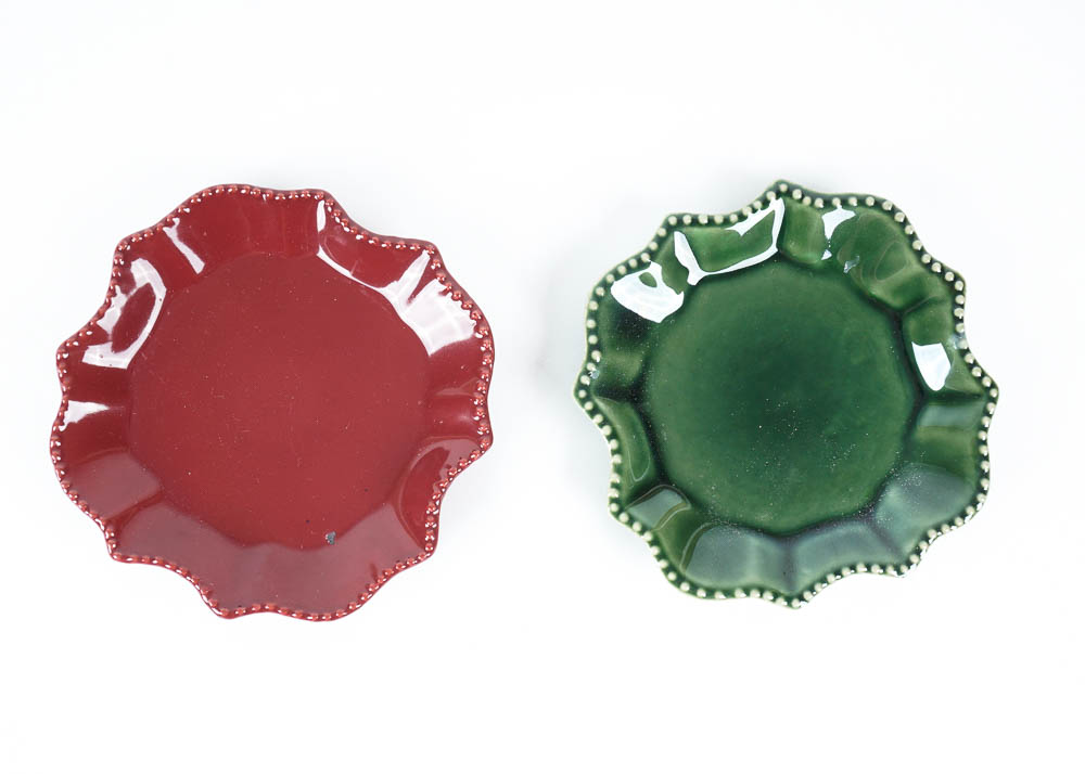 Summer Stoneware Serving Set