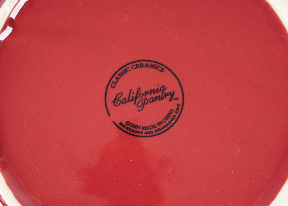 Summer Stoneware Serving Set