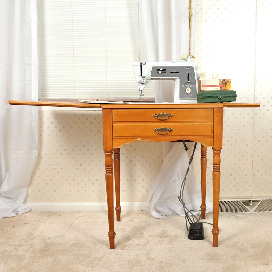 Singer Touch and Sew 600E Console Sewing Machine