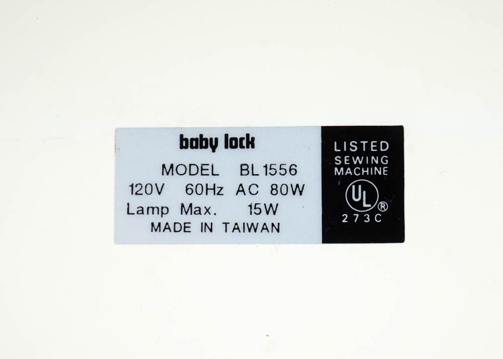 Baby Lock Sewing Machine