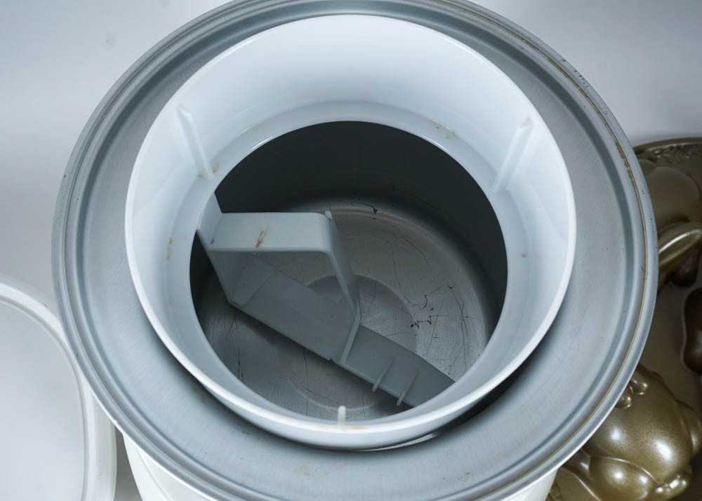 Baking Supplies Including Corningware and Cuisinart Ice Cream Maker