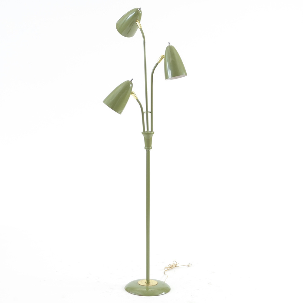 Mid Century Modern Bullet Style Floor Lamp