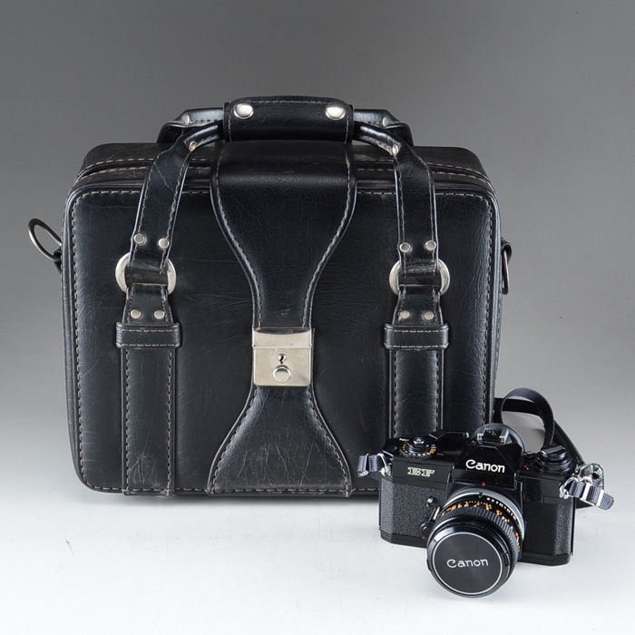 Canon EF Camera With Accessories and Case