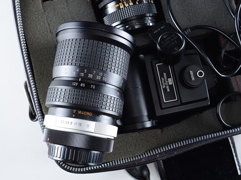 Canon EF Camera With Accessories and Case