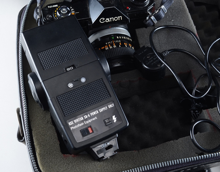 Canon EF Camera With Accessories and Case