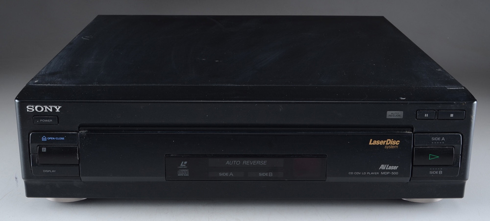 Sony MDP-500 LaserDisc Player With Movies