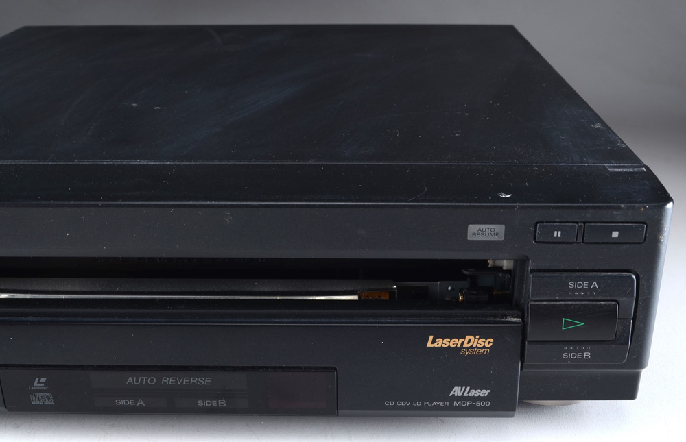 Sony MDP-500 LaserDisc Player With Movies