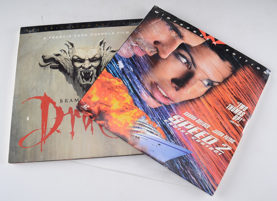 Sony MDP-500 LaserDisc Player With Movies