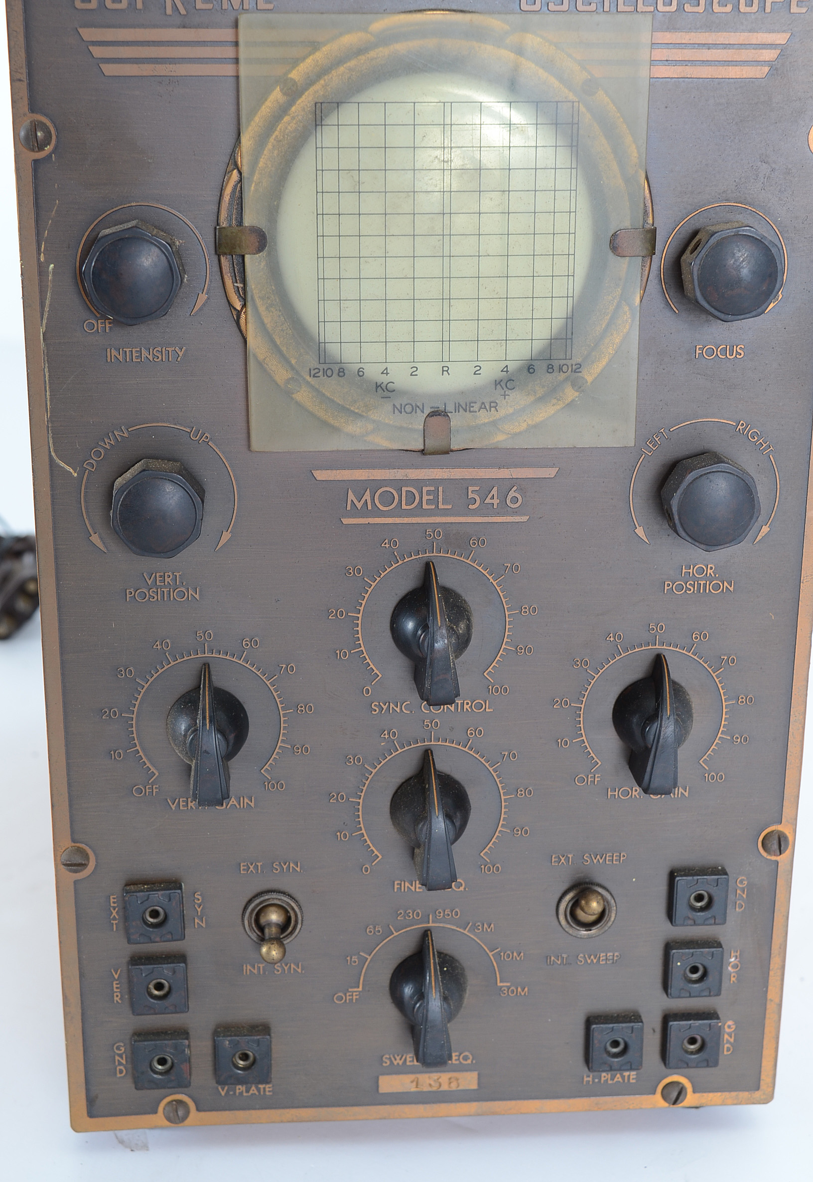 Supreme Oscilloscope Model 546