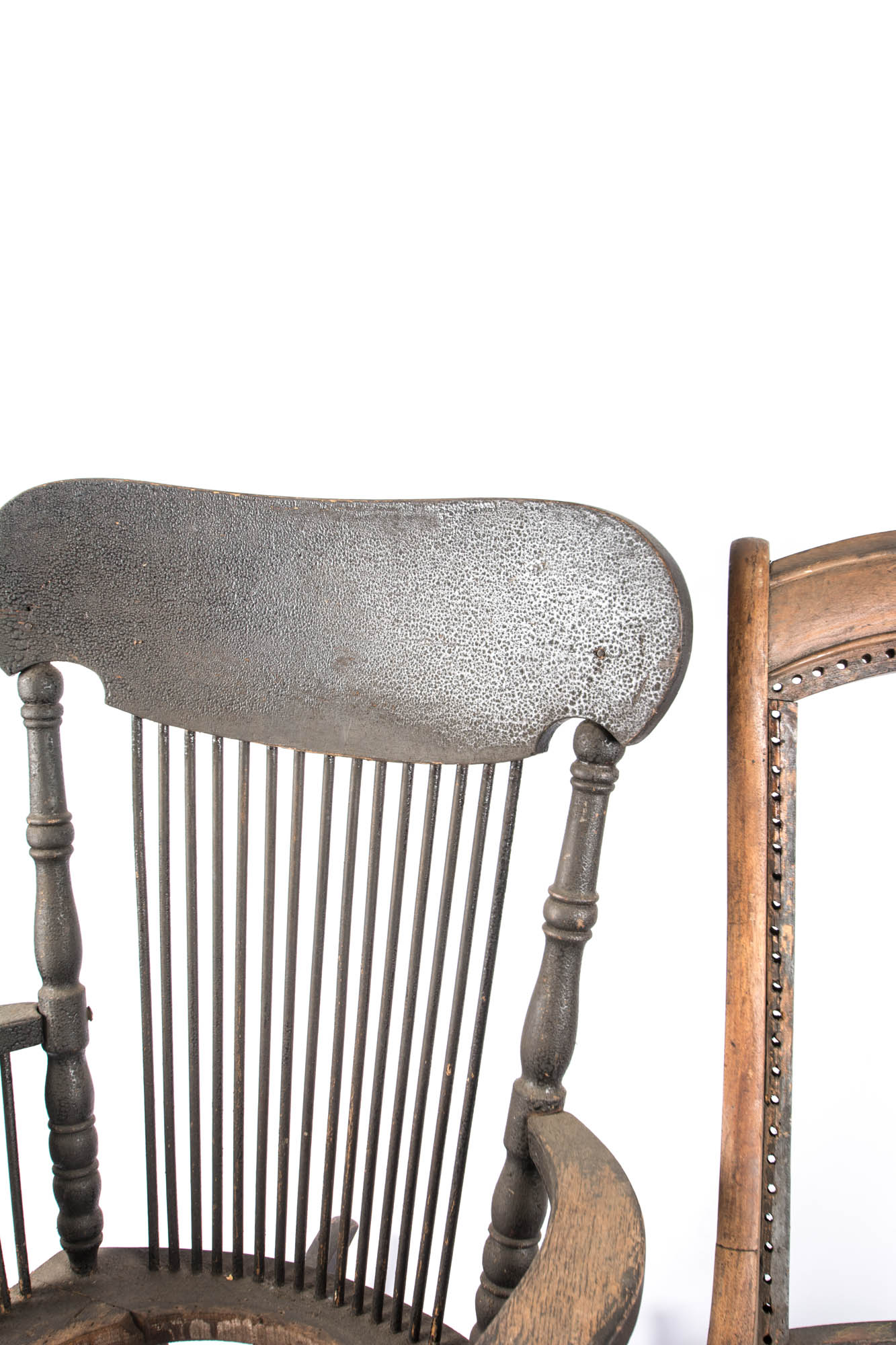 Pair of Antique Project Rocking Chairs