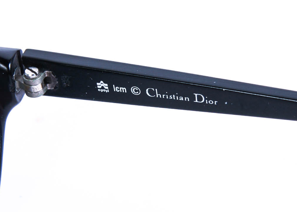 Vintage Christian Dior Sunglasses and Case