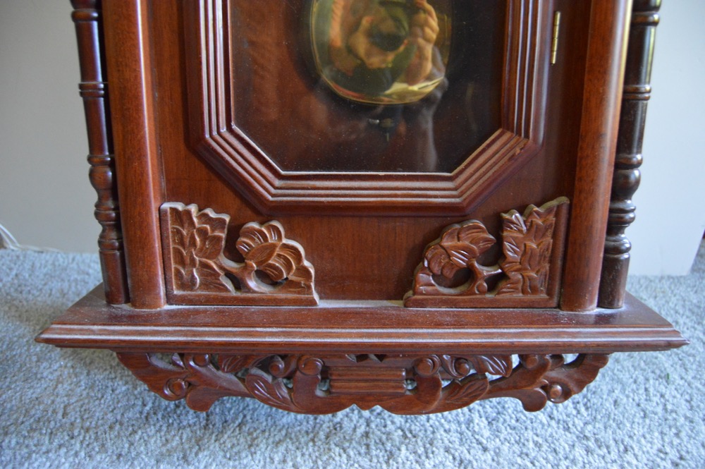 Large Pendulum Wall Clock Marked Regulator A