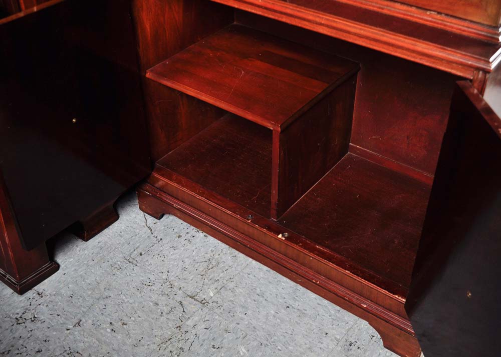 Federal Style Mahogany China Cabinet