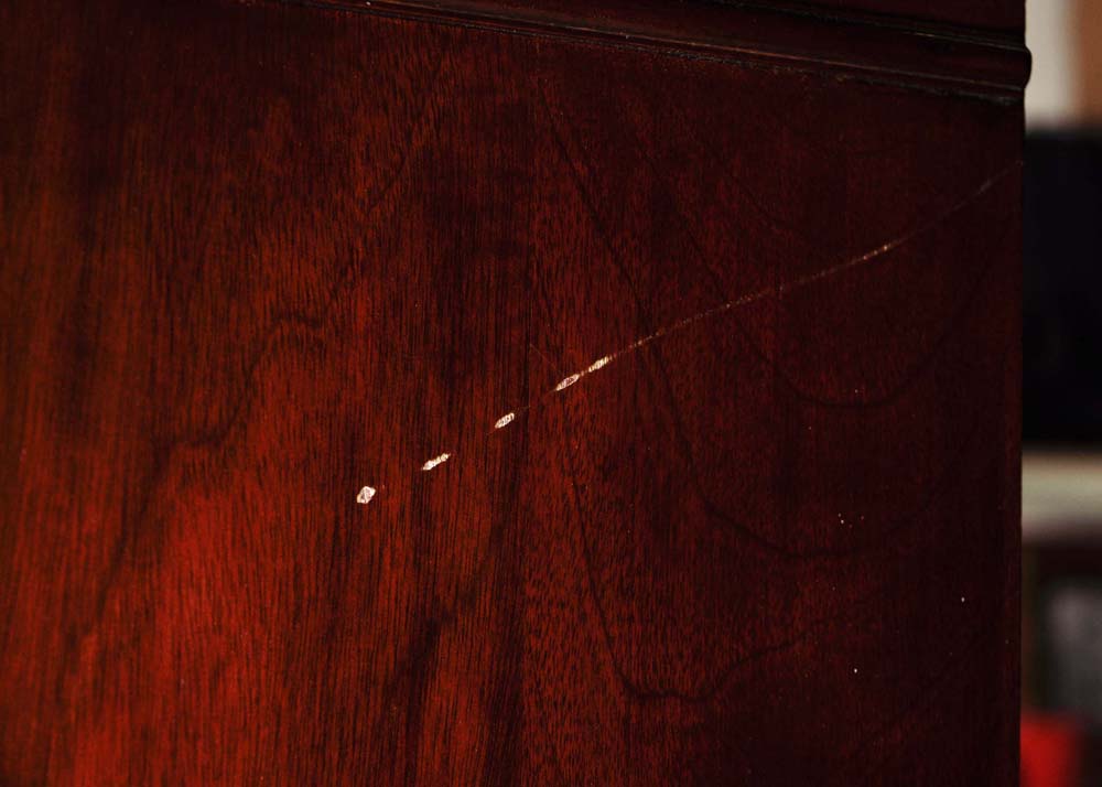 Federal Style Mahogany China Cabinet