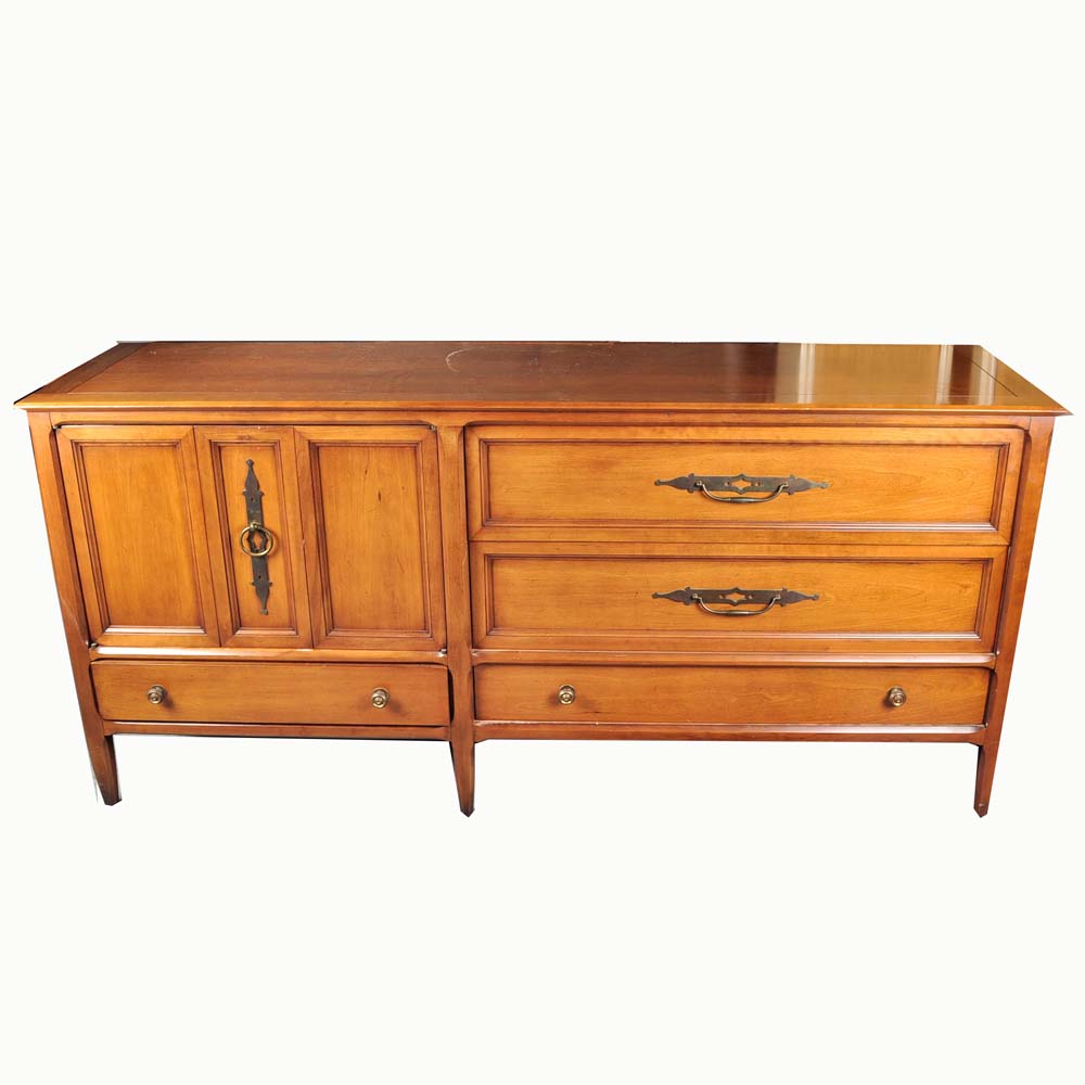 Mid-Century Walnut Credenza by Century Furniture Co