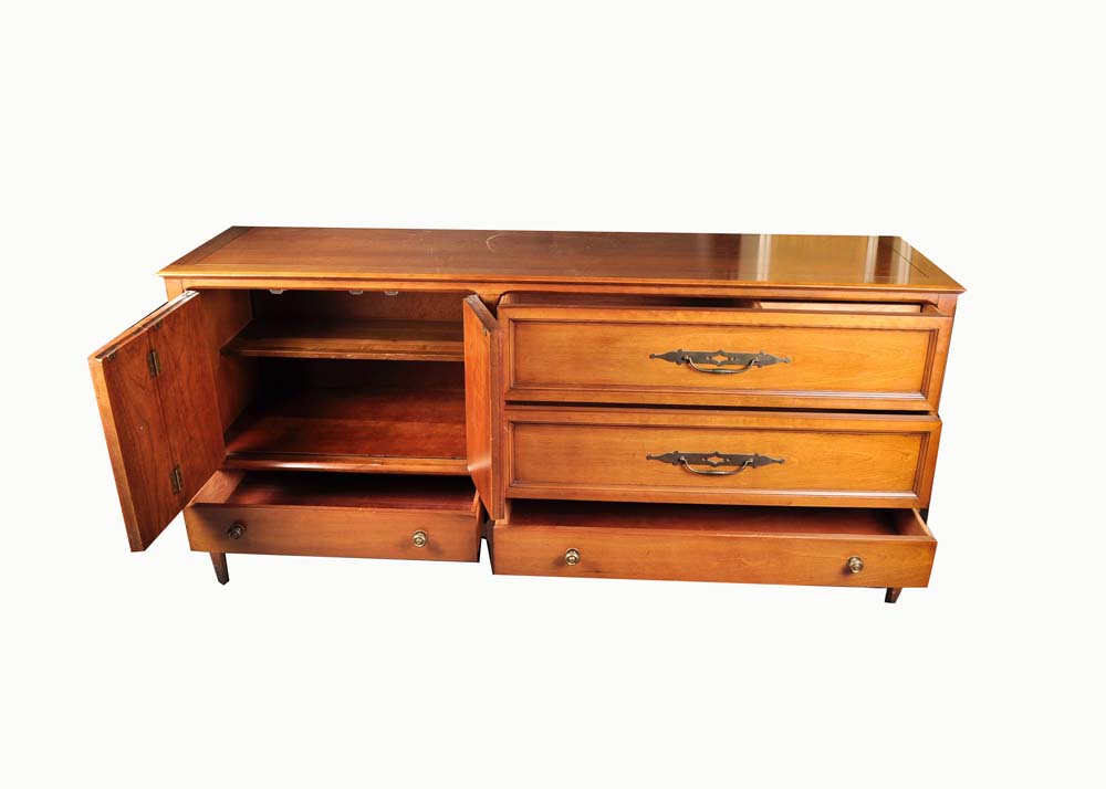 Mid-Century Walnut Credenza by Century Furniture Co