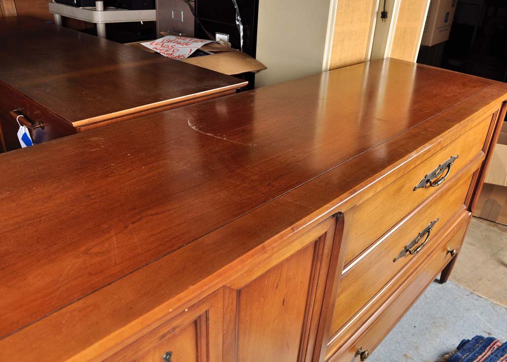Mid-Century Walnut Credenza by Century Furniture Co