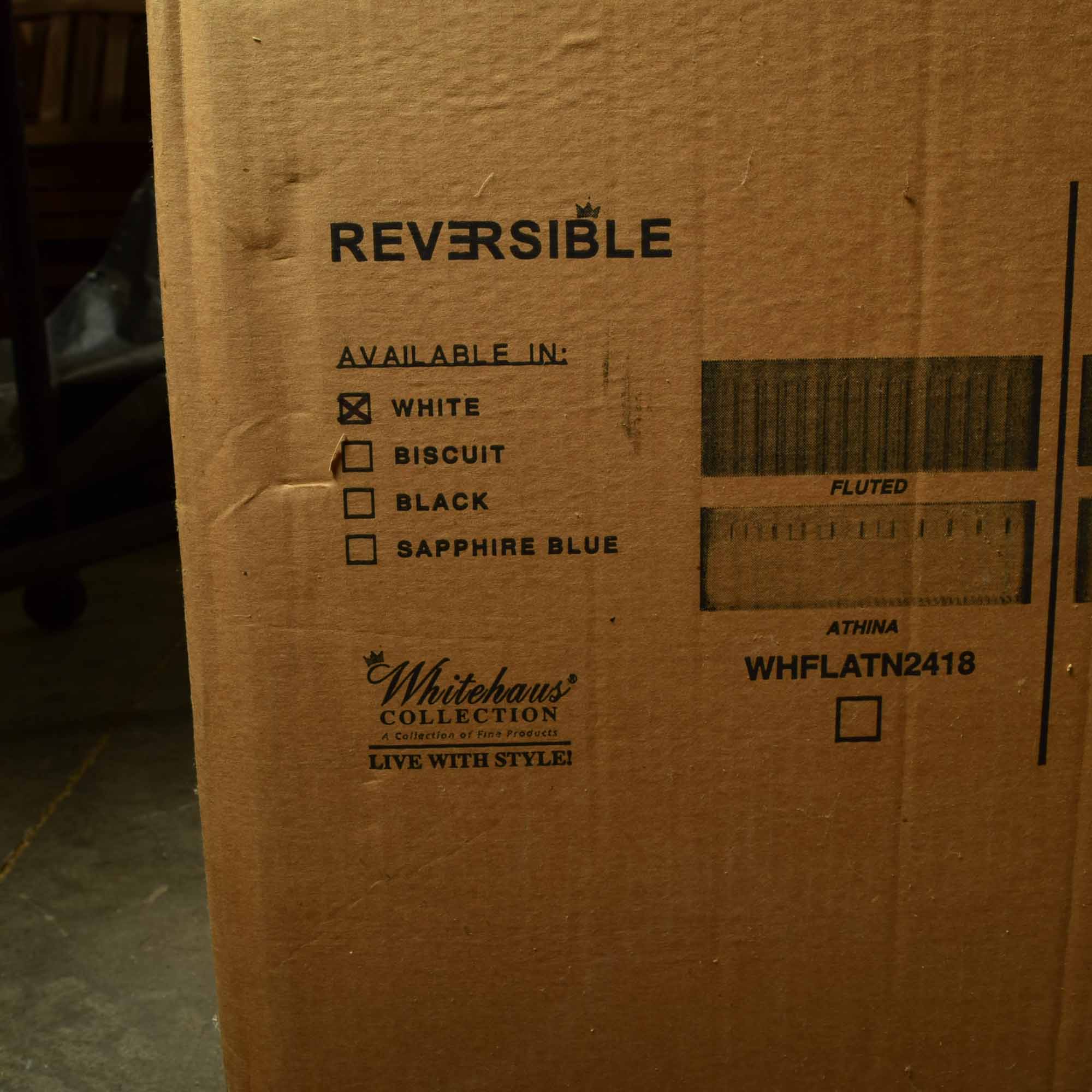 Whitehaus 24" White Farmhouse Kitchen Sink