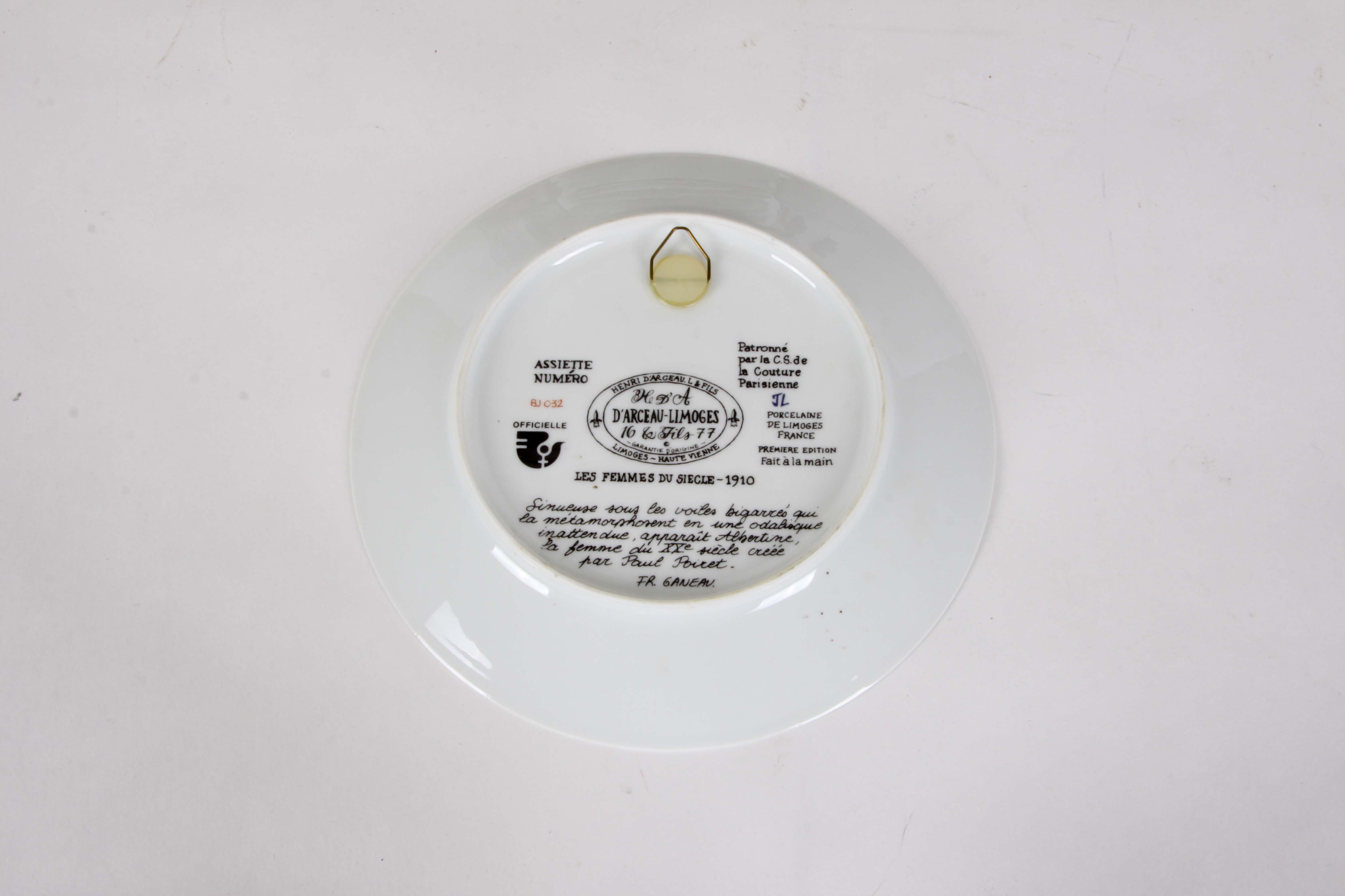 Vintage Lionstone Decanters and Limoges Plates