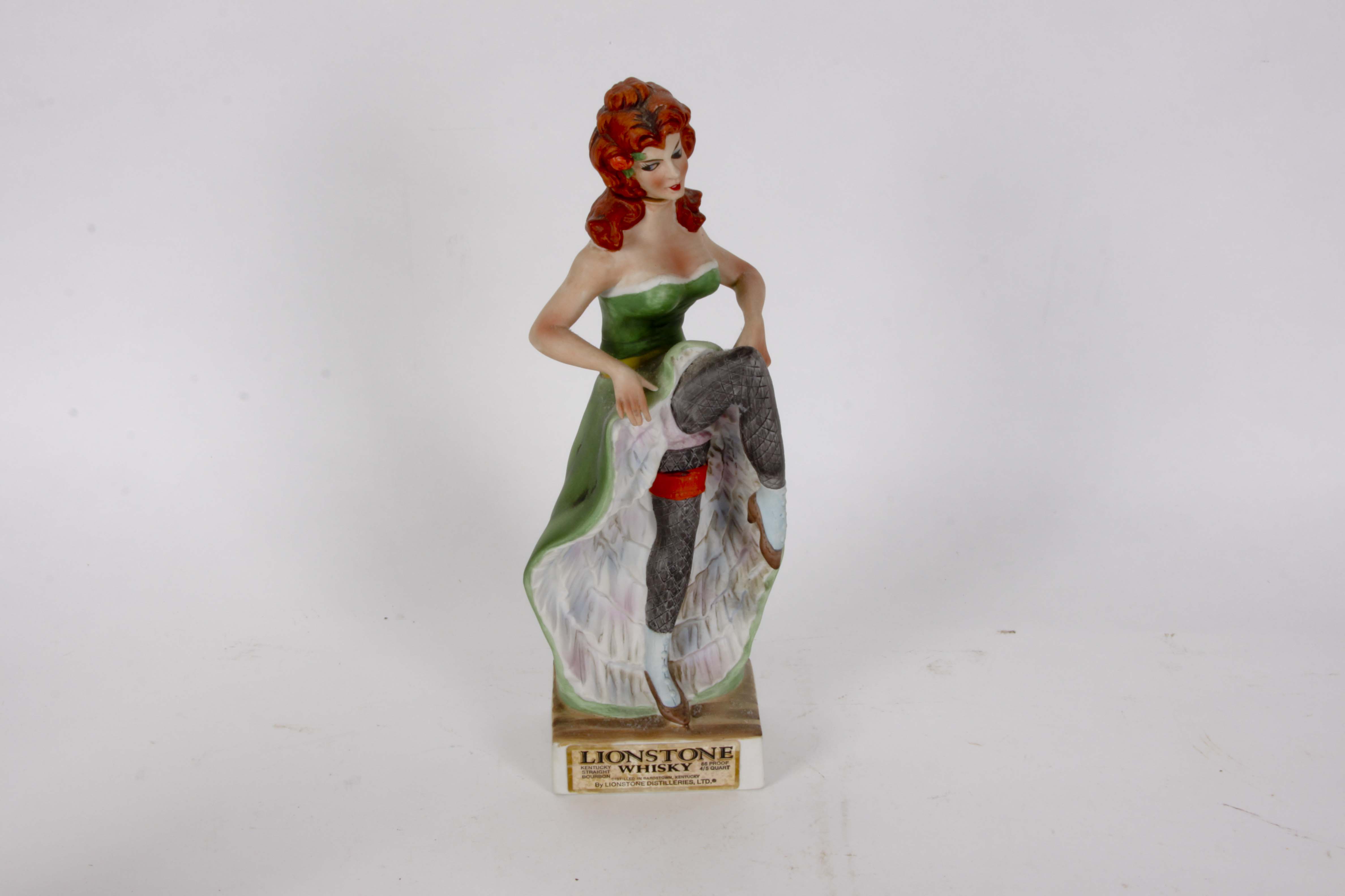 Vintage Lionstone Decanters and Limoges Plates