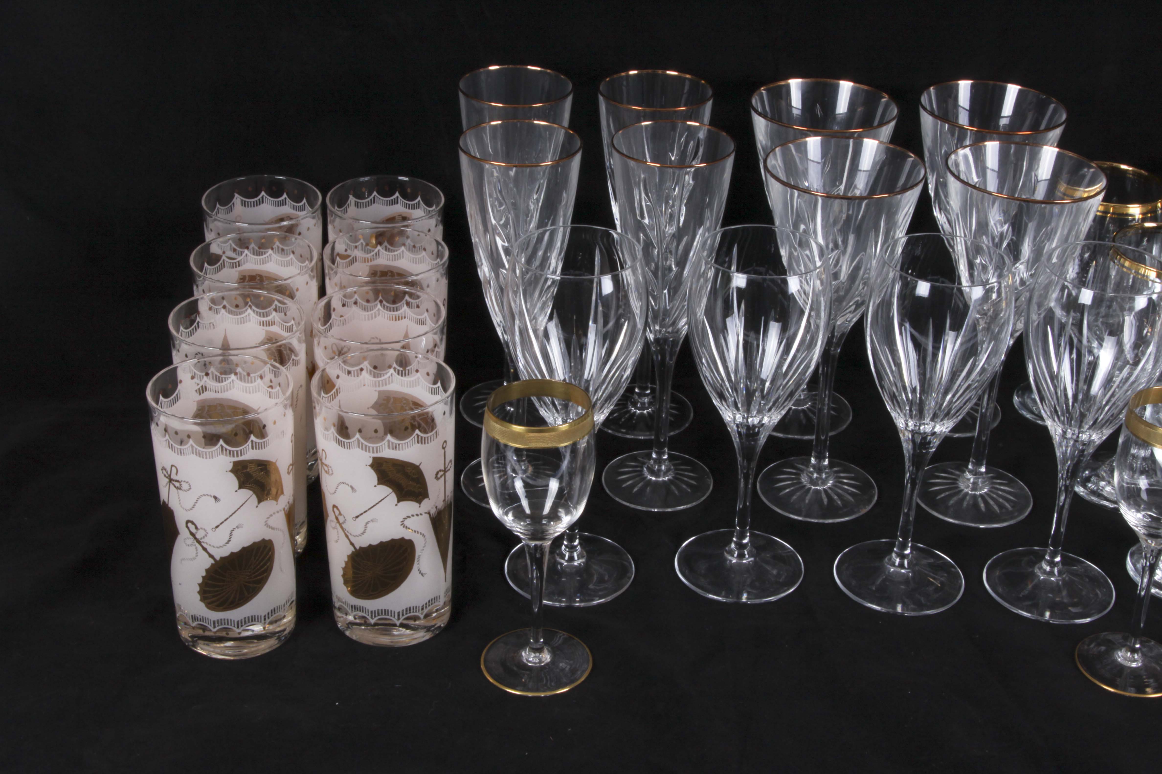 Group of Vintage Glassware and Stemware