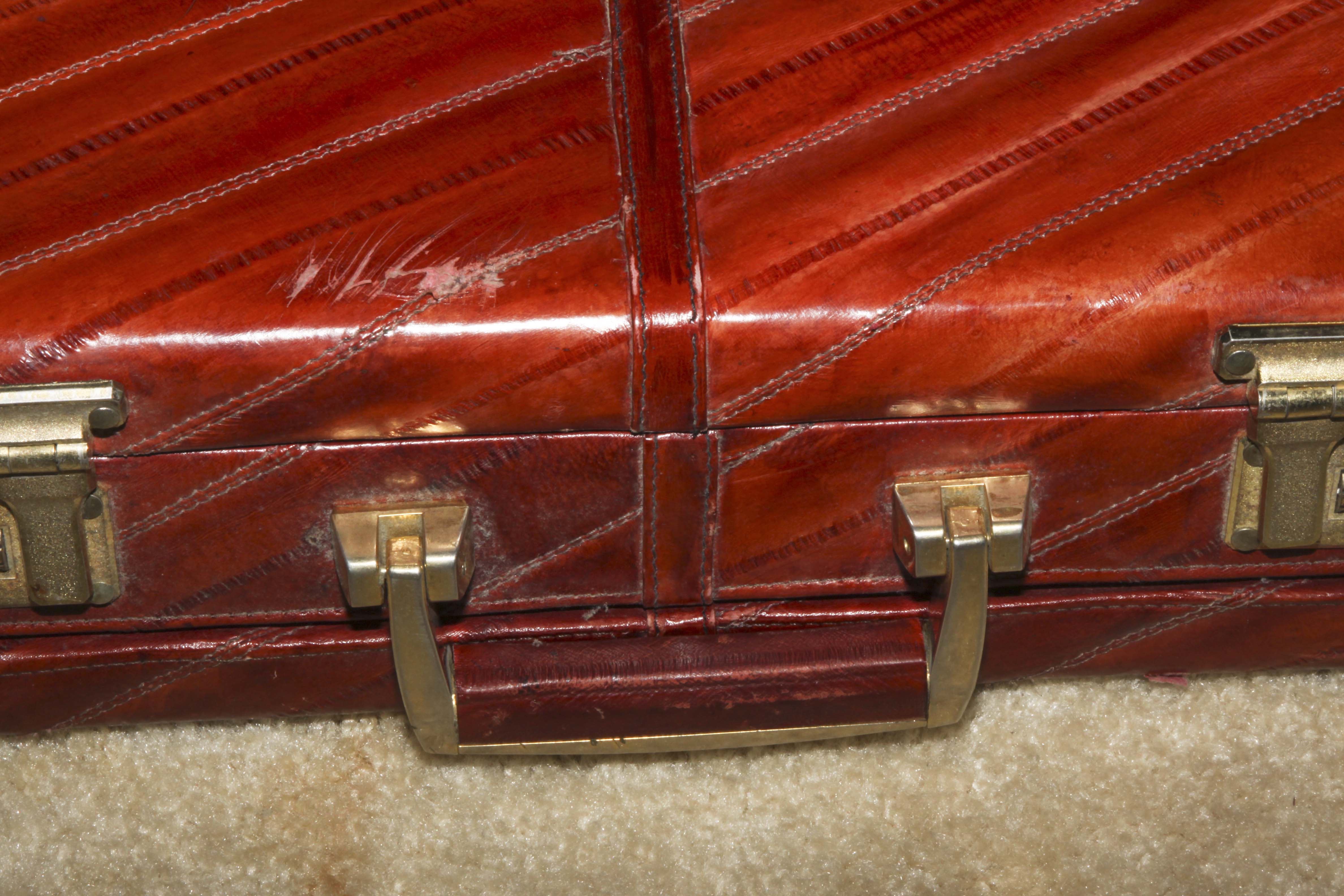 Pair of Vintage Leather Men's Briefcases