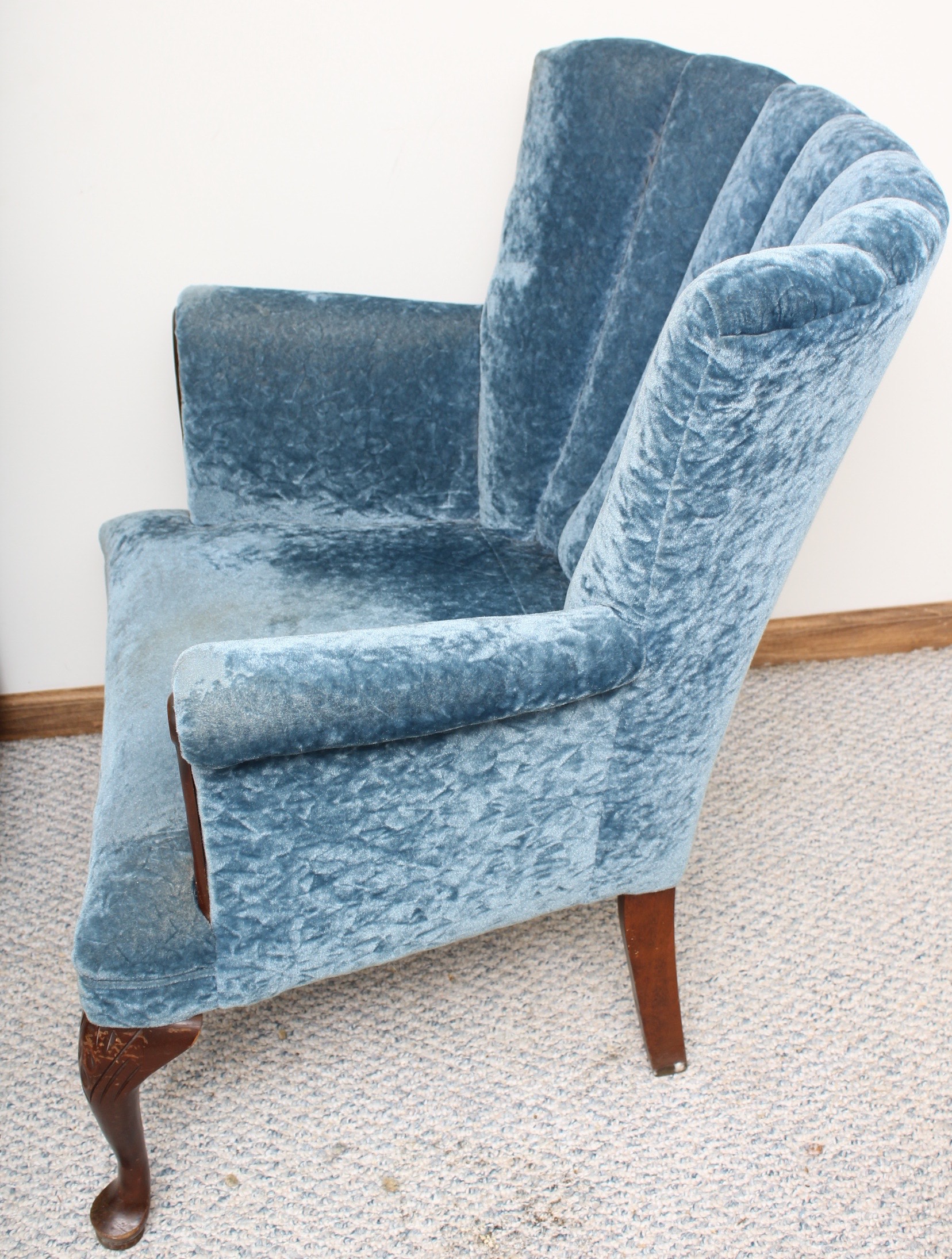 Vintage Channel Back Chair EBTH