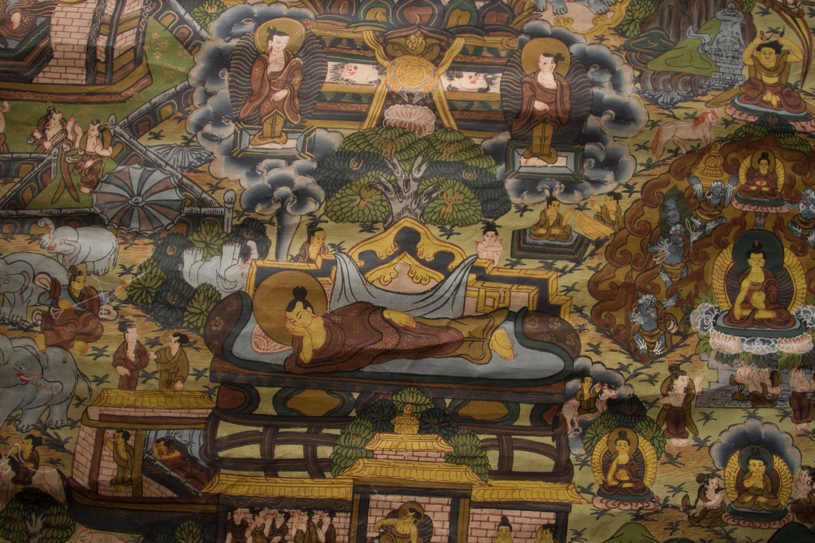 Buddhist Hanging Scroll