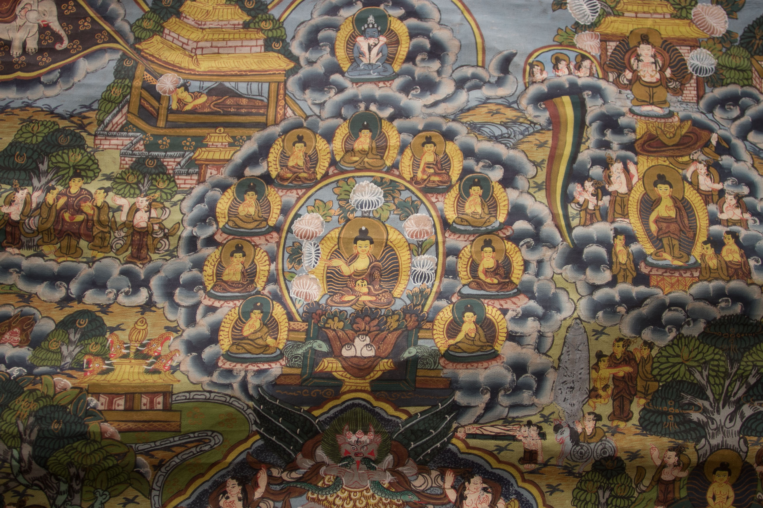 Buddhist Hanging Scroll