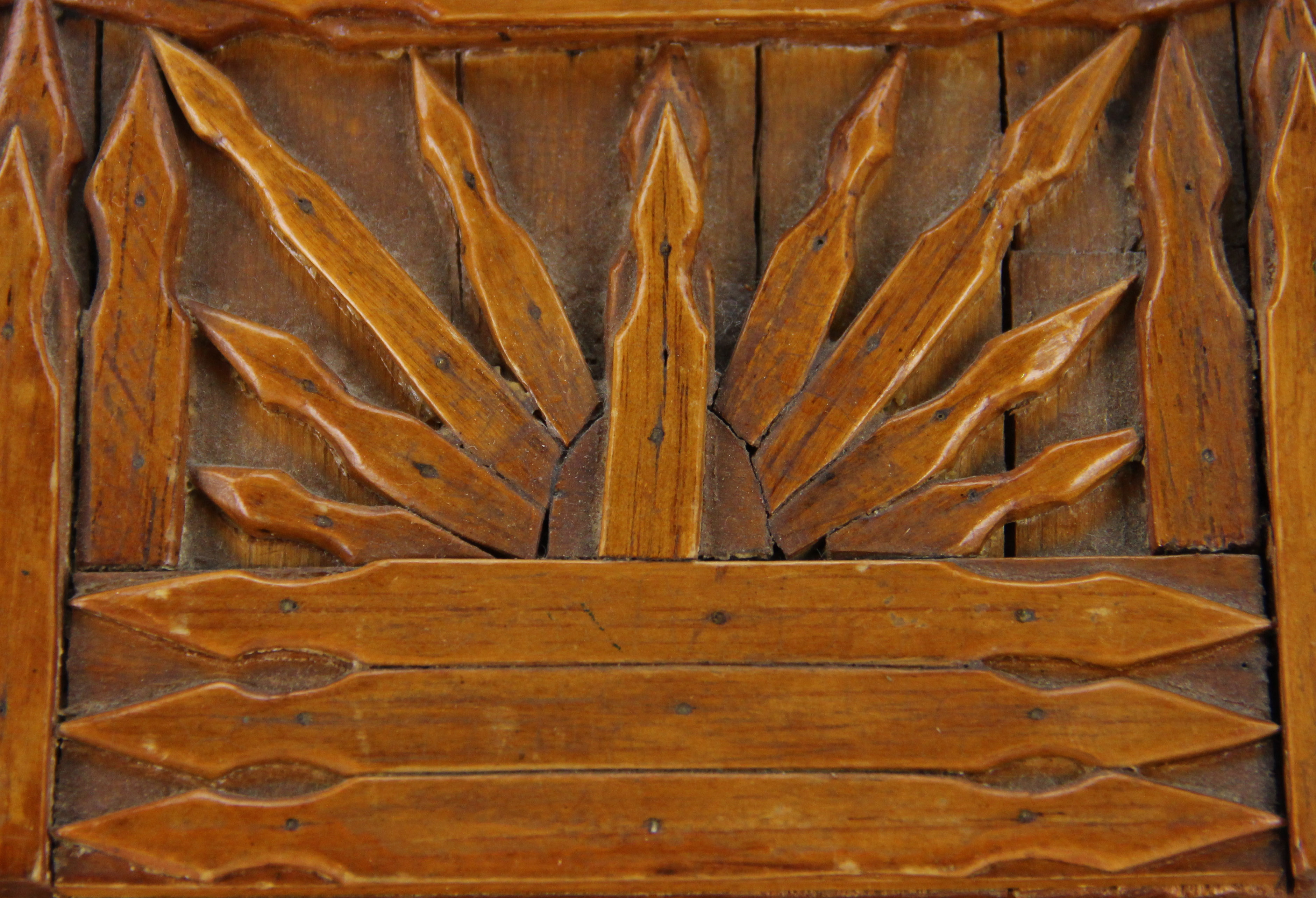 Antique Swedish Folk Art Box