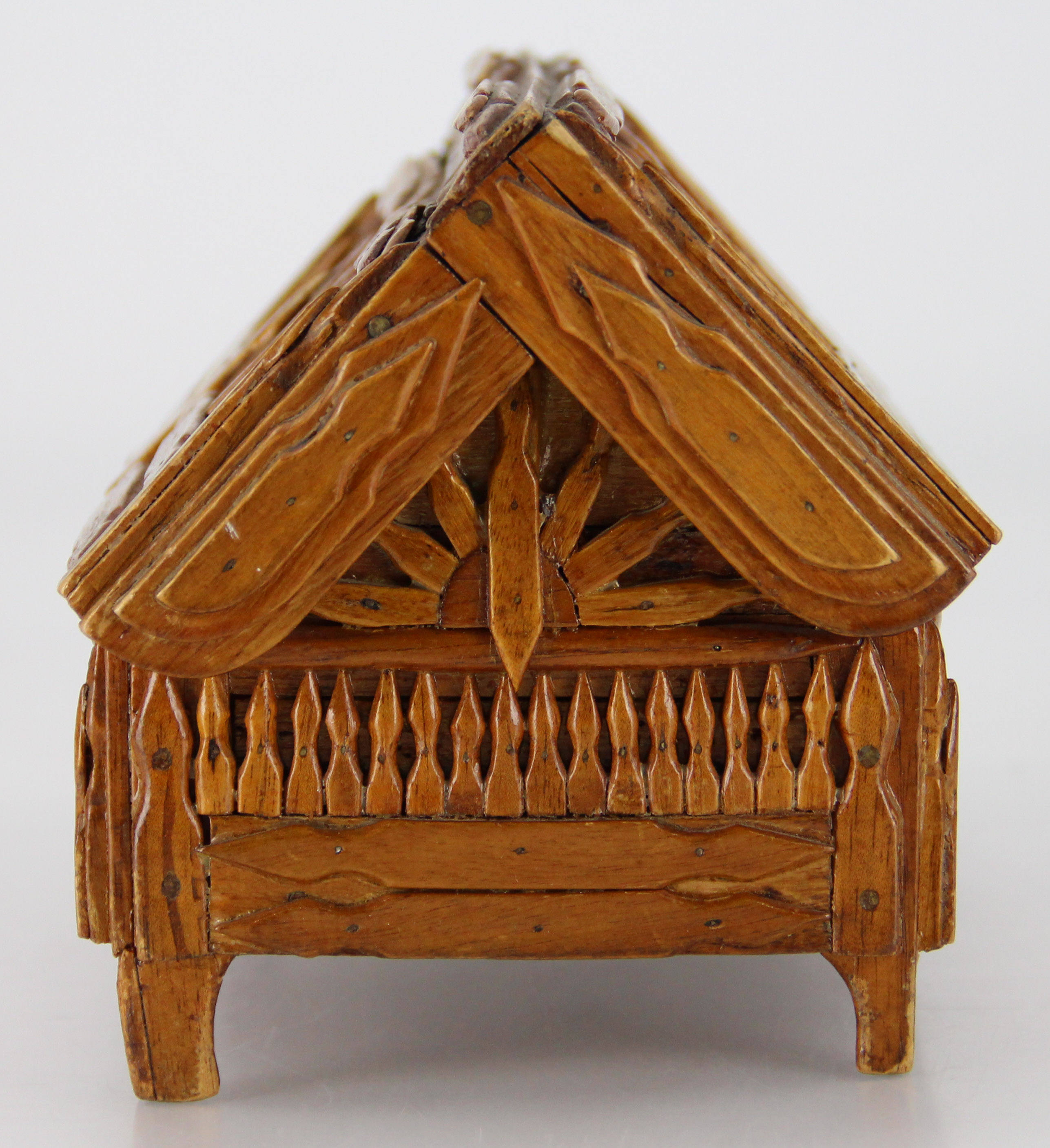 Antique Swedish Folk Art Box