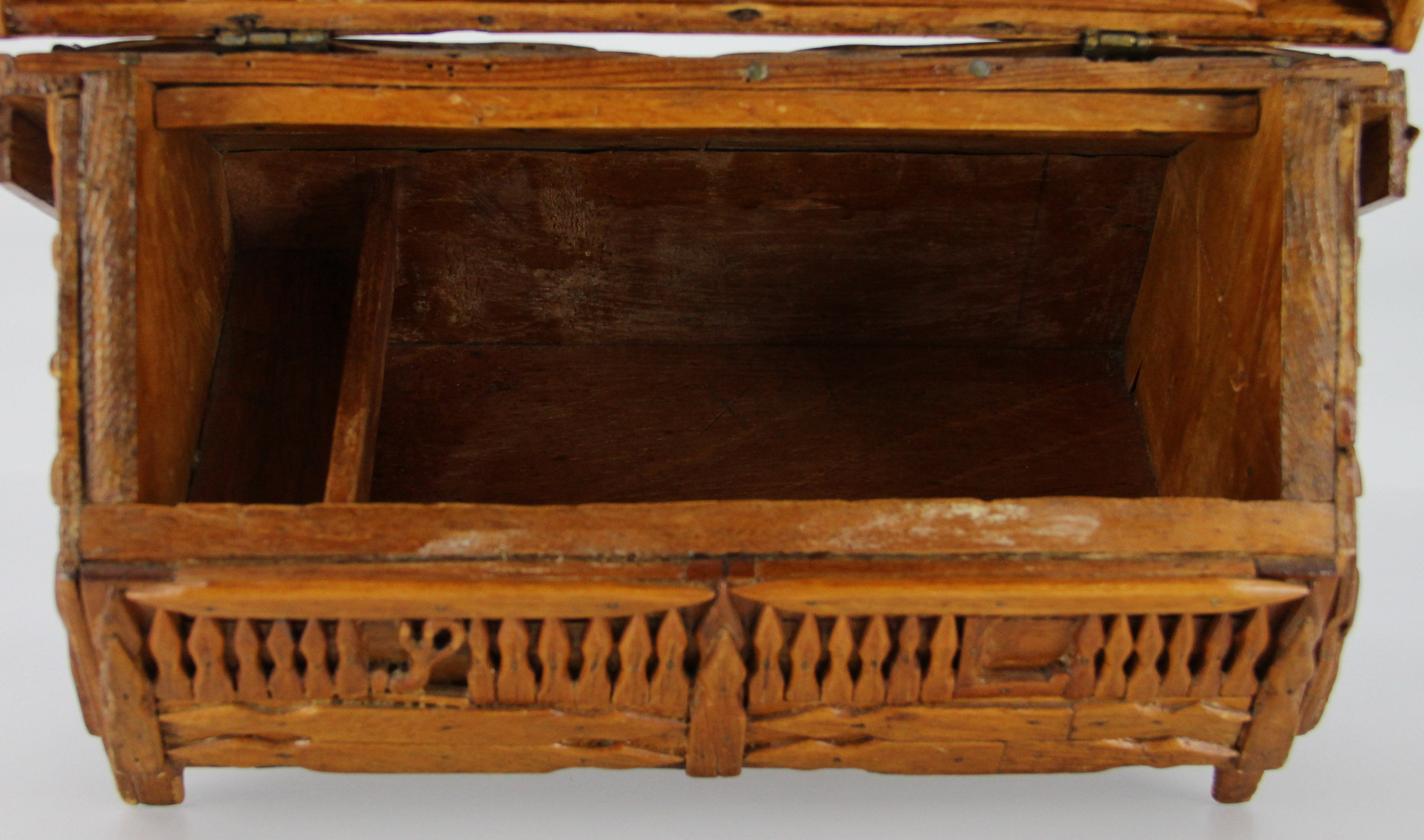 Antique Swedish Folk Art Box