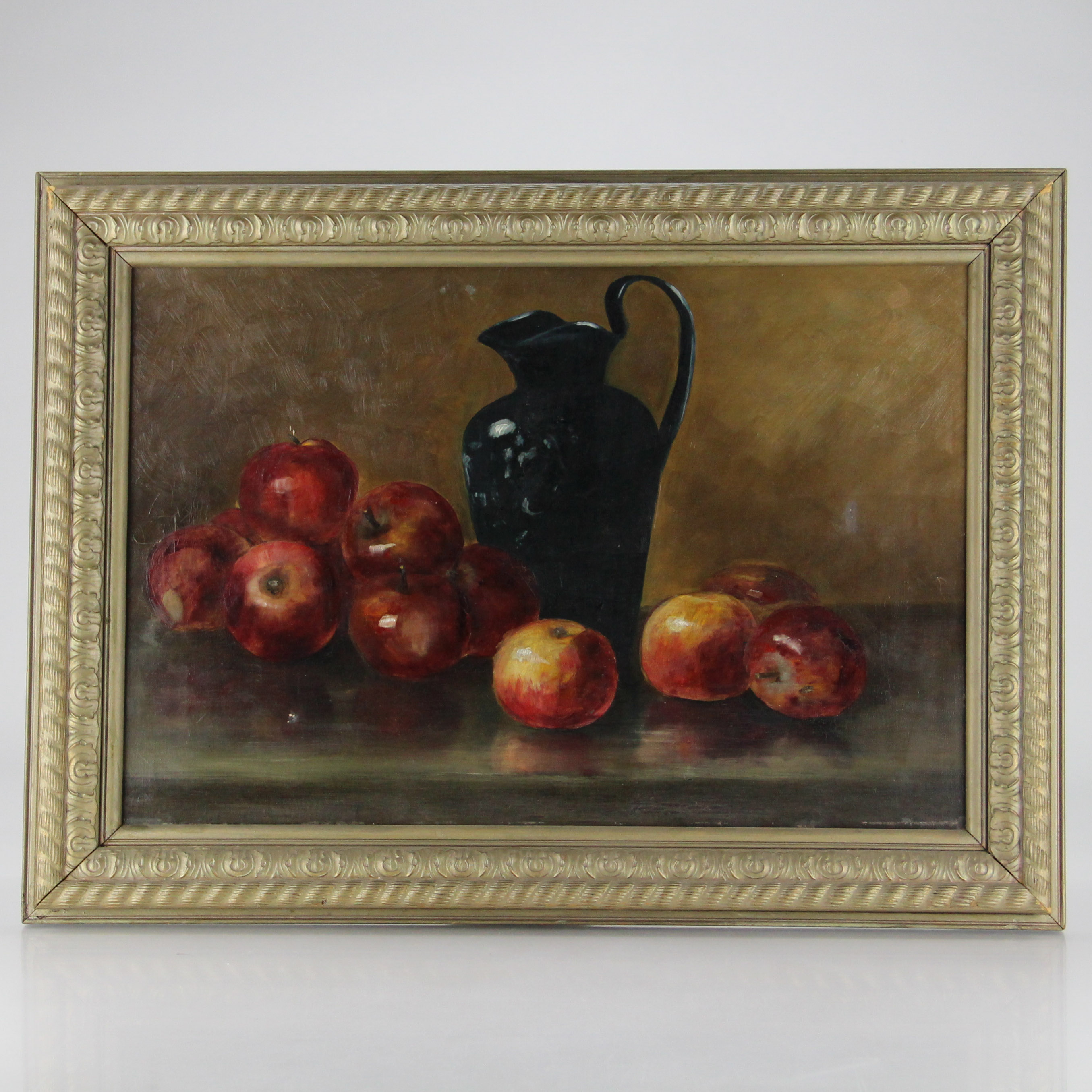 Antique Original Oil by J. W.