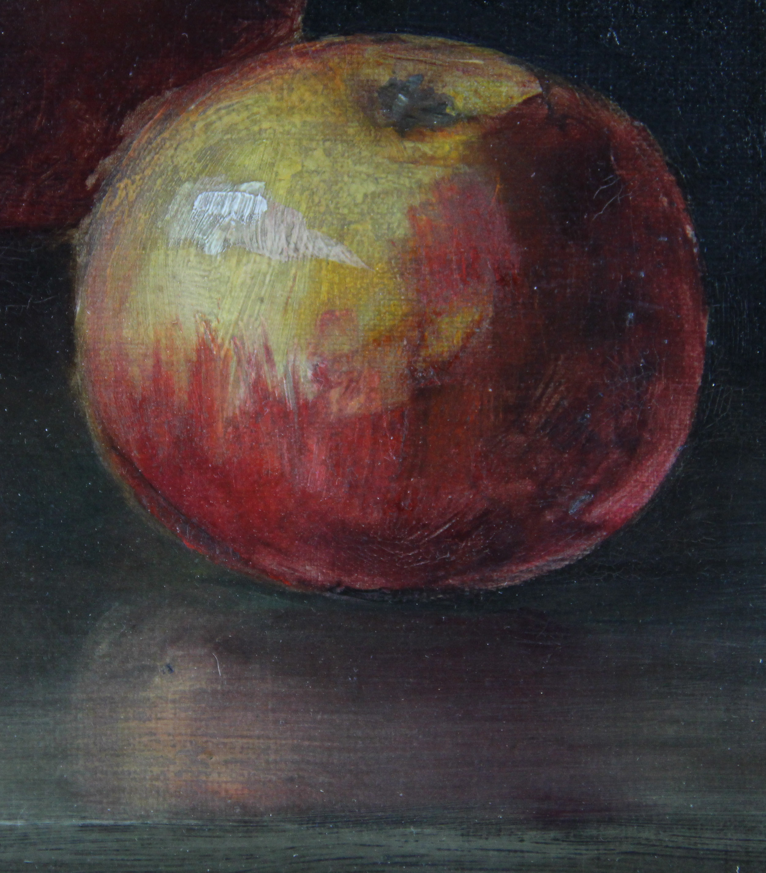 Antique Original Oil by J. W.