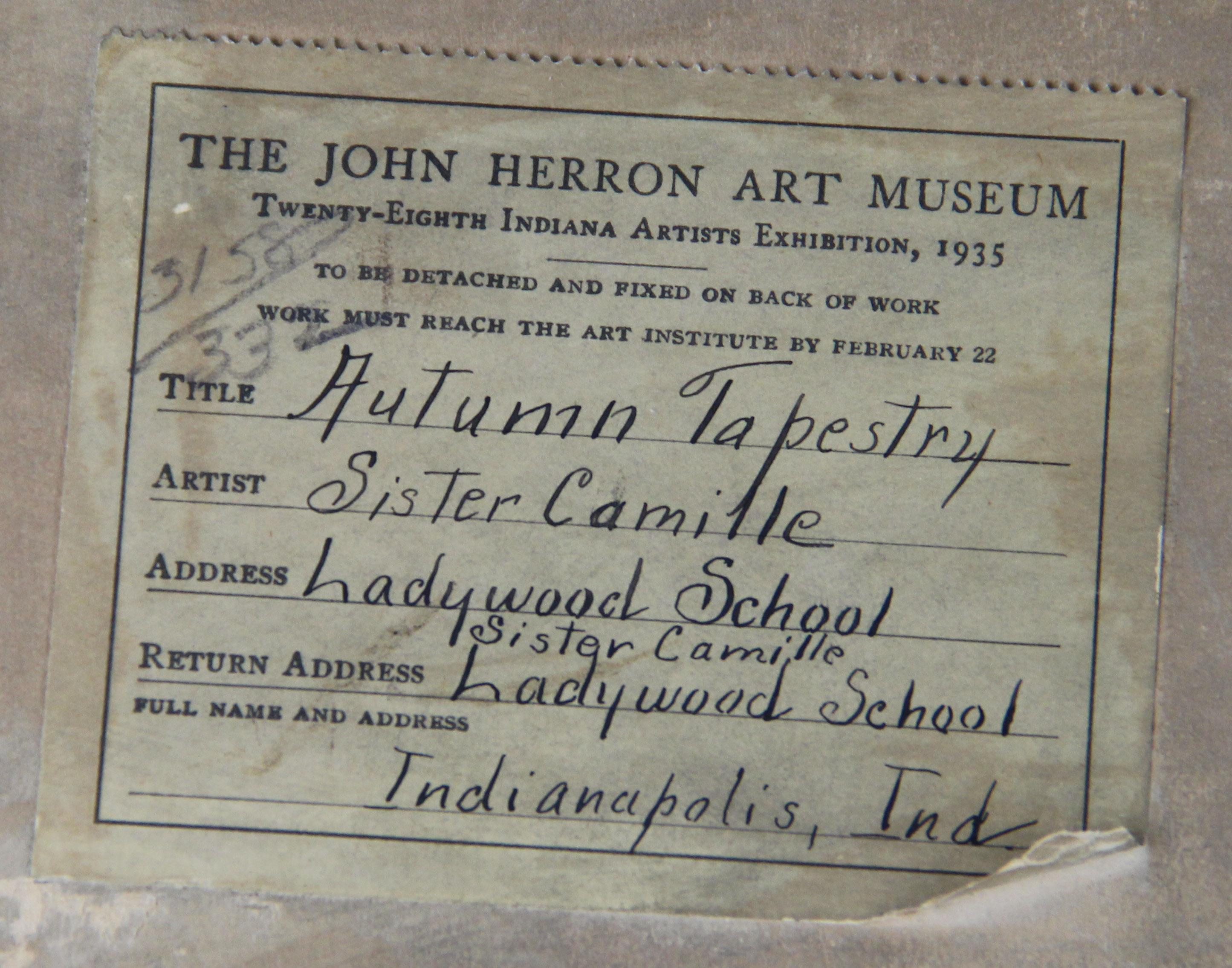 Original Oil Painting by Sister Camille