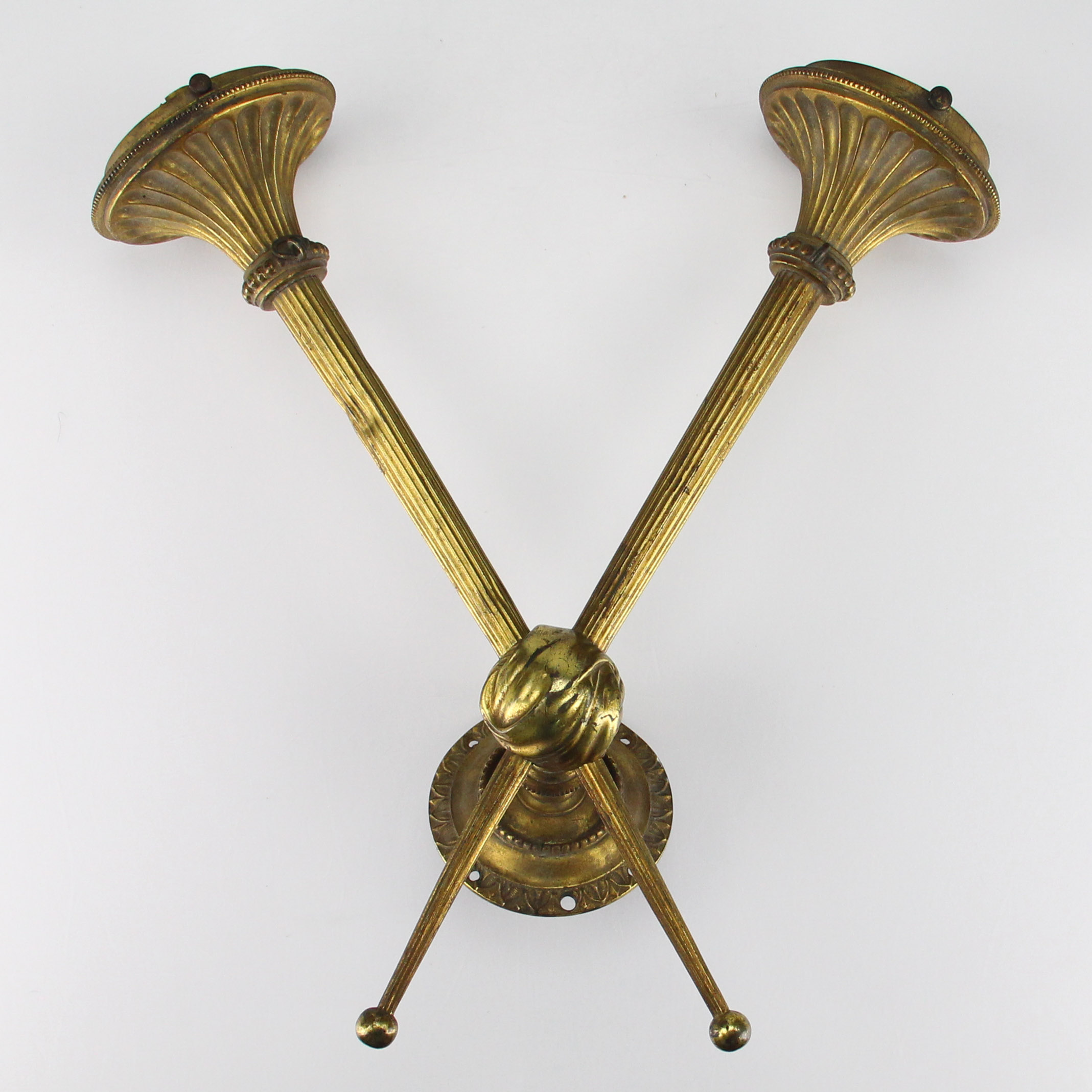 Vintage Brass Wall Sconce