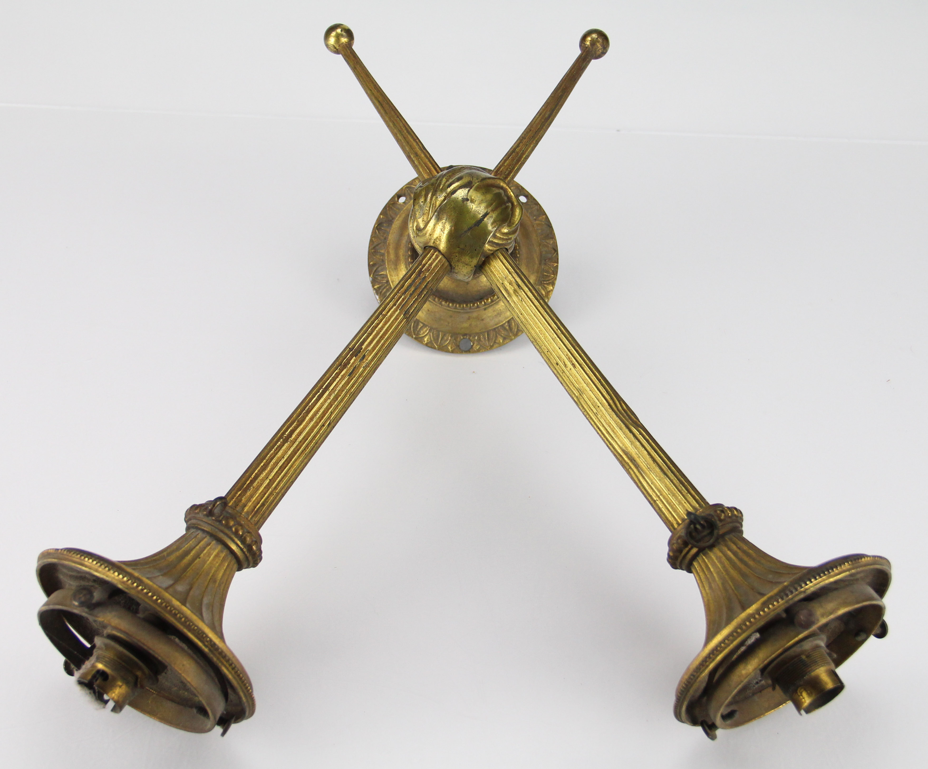 Vintage Brass Wall Sconce