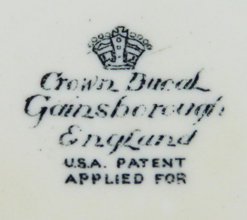 Crown Ducal China Plates