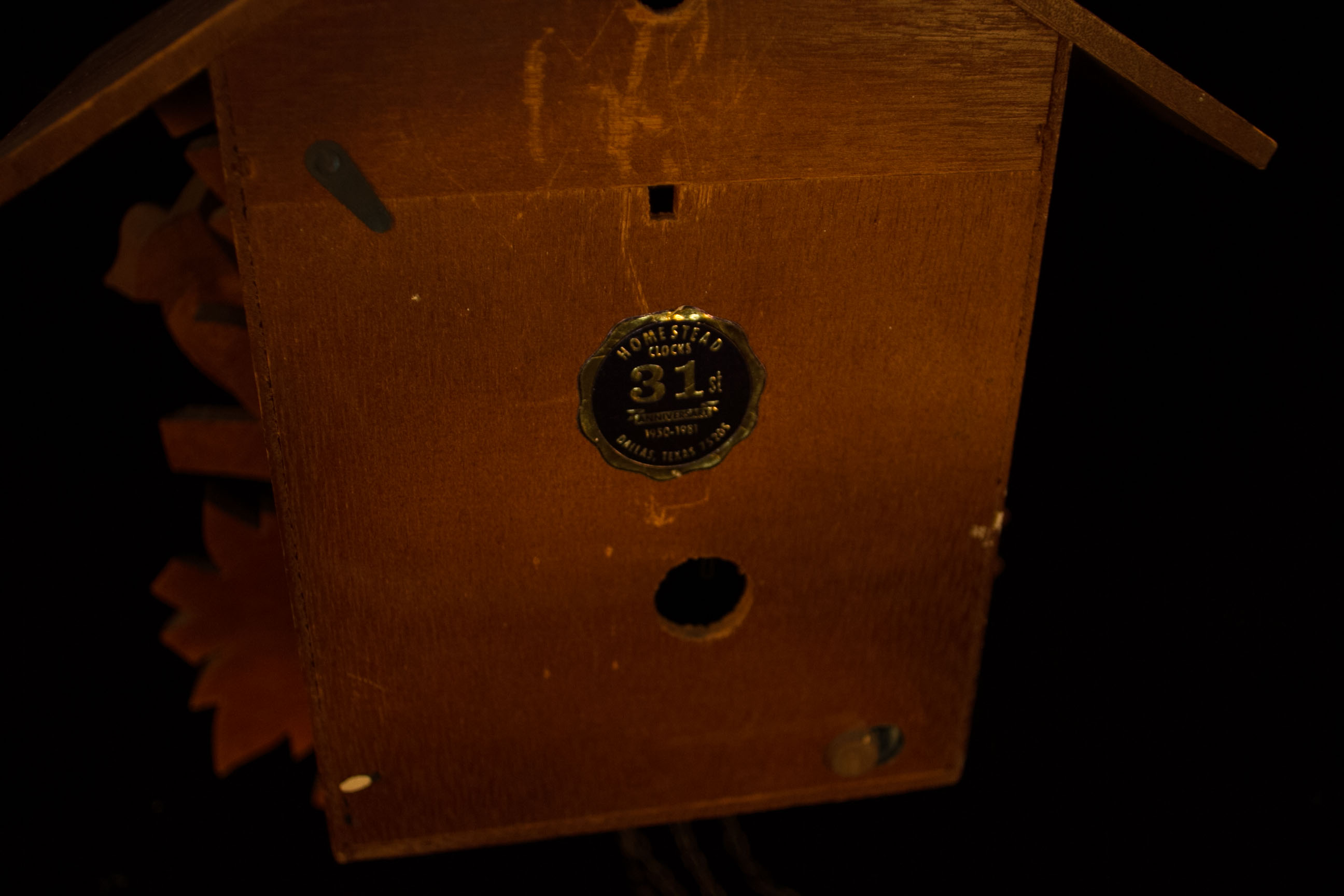 Black Forest Cuckoo Clock